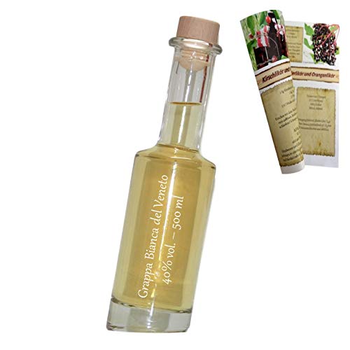 Grappa Bianca del Veneto - 500 ml - 40% vol von feinkostdiscount24