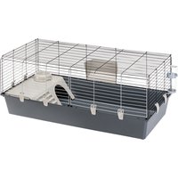 Ferplast Kleintierkäfig Rabbit 120 - grau - L 118 x B 58,5 x H 51,5 cm Ferplast Kleintierkäfig Rabbit 120 - grau - L 118 x B 58,5 x H 51,5 cm von ferplast