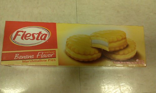 2 Box of Fiesta Marshmallow Pies Banana Flavor (Guineo) von Bolner's Fiesta