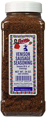 Bolner's Fiesta Venison Sausage Seasoning, 24 Oz. by Bolner's von Fiesta