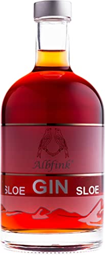 Albfink Sloe Gin 30Prozent vol - finch Whiskydestillerie - Schwäbischer Gin in Geschenkpackung (1 x 0.5 l) von finch Whiskydestillerie