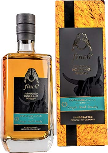 finch Whiskydestillerie DistillersChoice Single Malt Smoky 46Prozent vol Schwäbischer Whisky (1 x 0.5l) von finch Whiskydestillerie