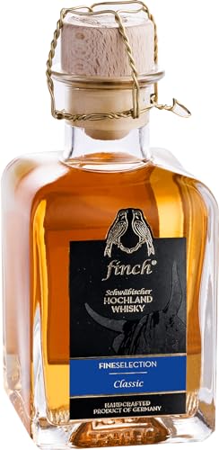 finch Whiskydestillerie FineSelection Classic 40Prozent vol Schwäbischer Whisky (1 x 0.2l) von finch Whiskydestillerie