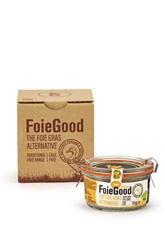 FoieGood - Entenrillettes - Entenconfit Aufstrich - Geeignet als Vorspeise - Ohne Zwangsernährung - 115 g Glasbehälter von foiegood