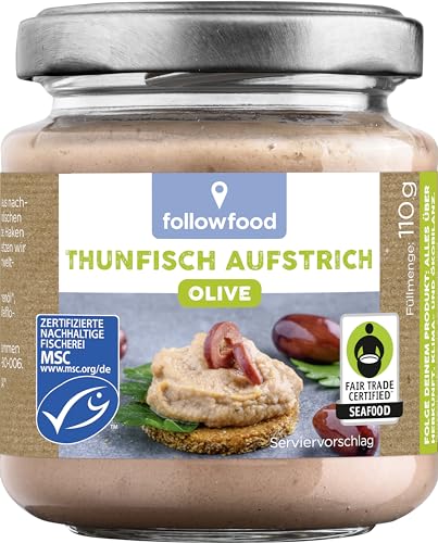 followfood MSC Thunfisch-Aufstrich Bio-Olive , 110g followfood MSC Thunfisch-Aufstrich Bio-Olive , 110g von followfood