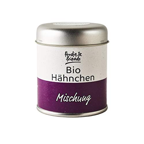 foodie & friends Bio Hähnchen Gewürz 80g | Premium Grillgewürz für Hähnchen | in der Streudose foodie & friends Bio Hähnchen Gewürz 80g | Premium Grillgewürz für Hähnchen | in der Streudose von foodie & friends