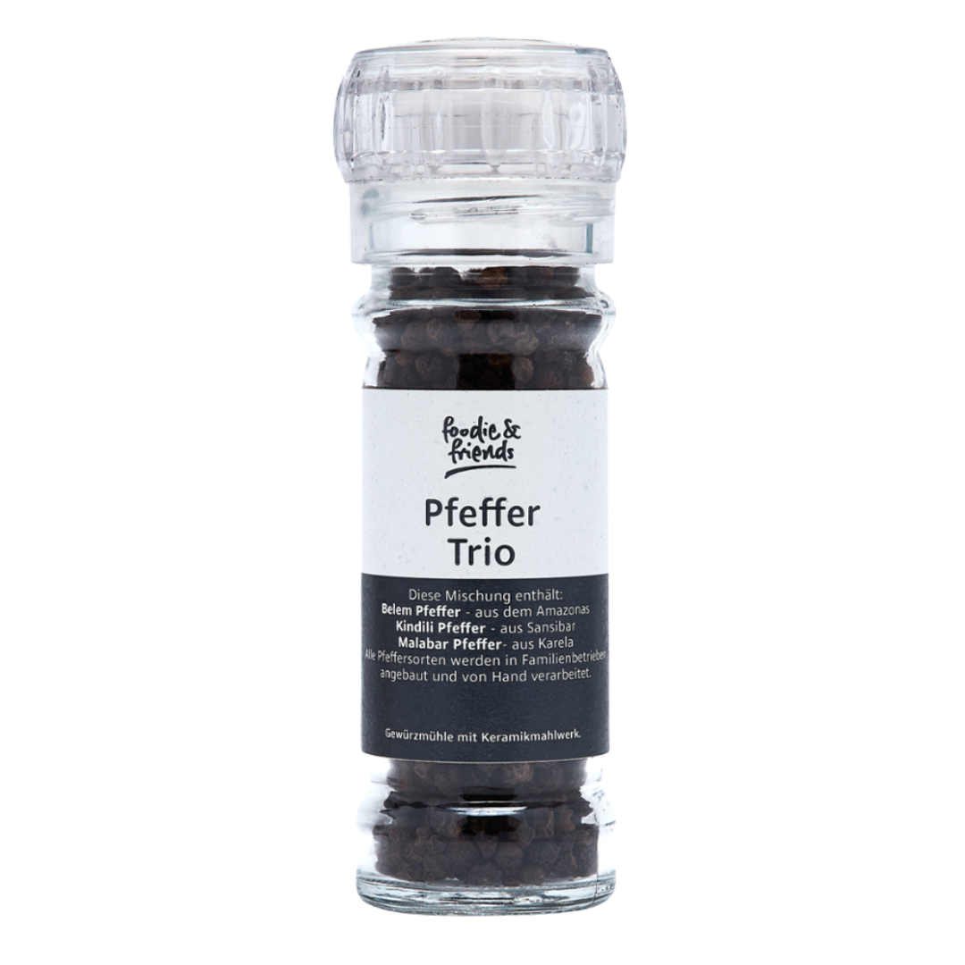 Bio Pfeffer Trio Bio Pfeffer Trio von foodie & friends