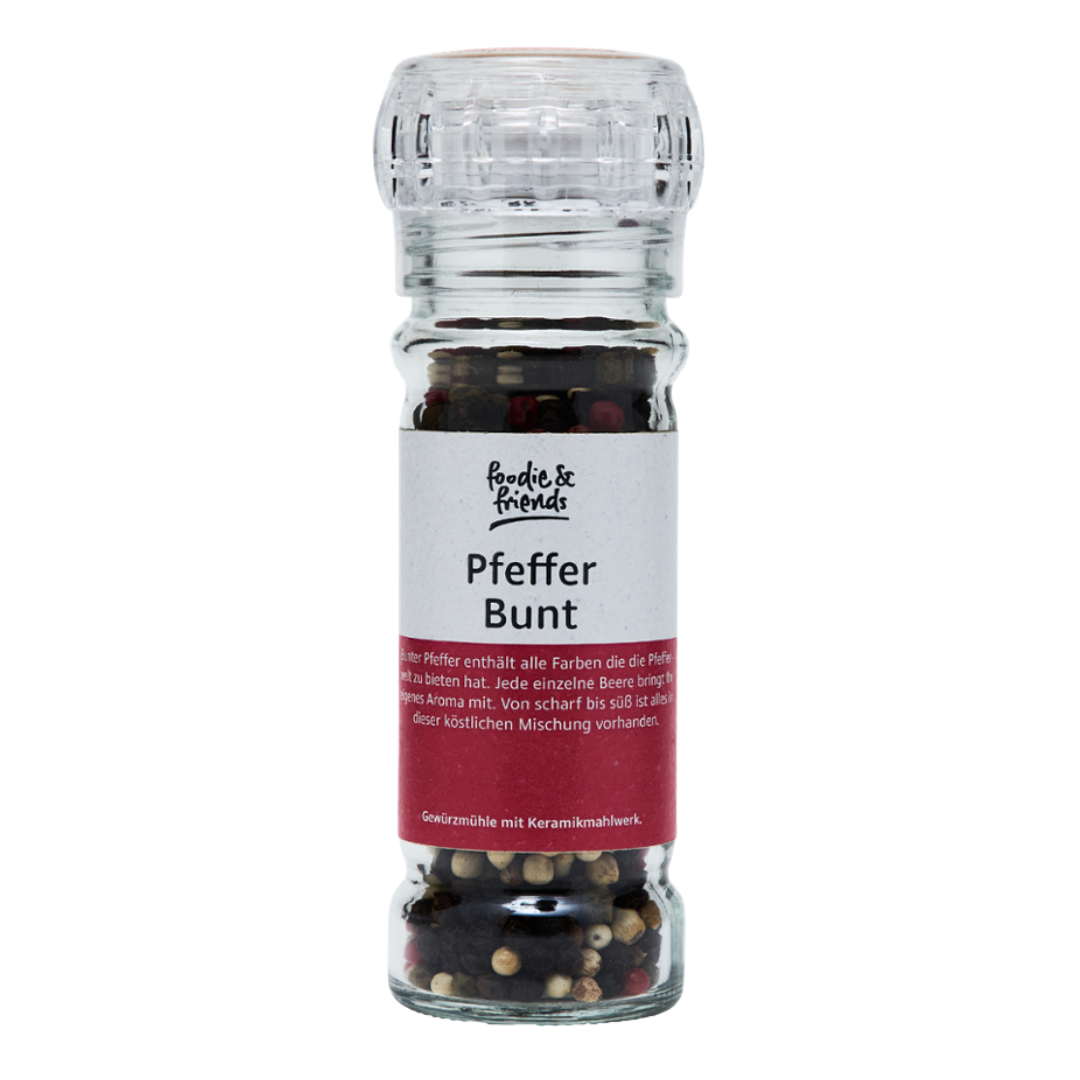 Bio Pfeffer bunt Bio Pfeffer bunt von foodie & friends