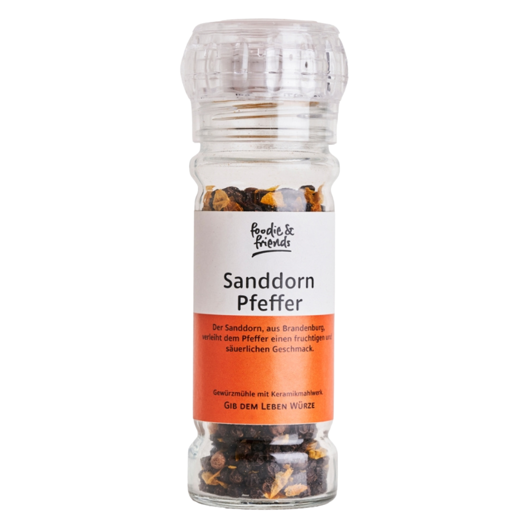Bio Sanddorn-Pfeffer Bio Sanddorn-Pfeffer von foodie & friends