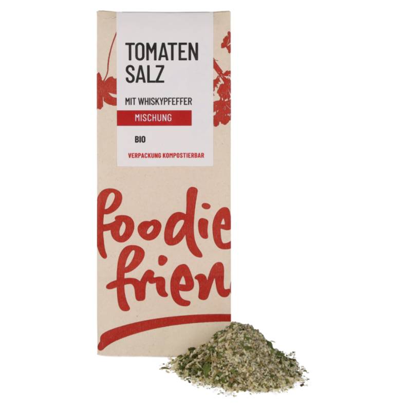 Bio Tomatensalz mit Whiskypfeffer von foodie & friends