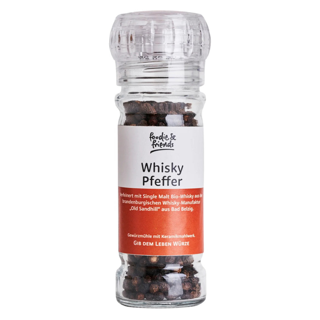 Bio Whisky Pfeffer Bio Whisky Pfeffer von foodie & friends