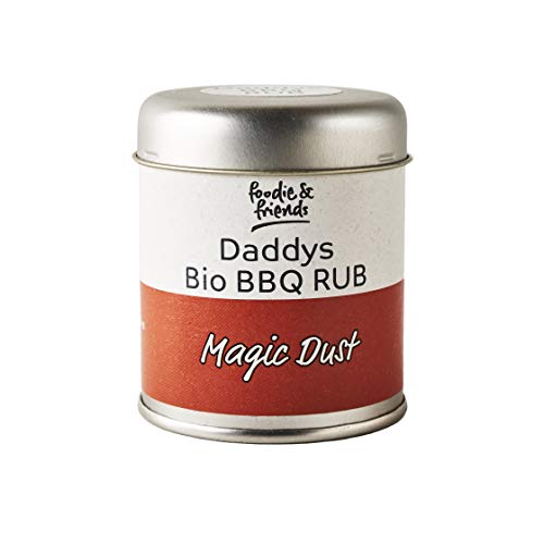 foodie & friends Bio Daddys BBQ RUB Gewürz 80g | in der Streudose von foodie & friends