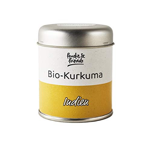 foodie & friends Bio-Kurkuma 60g in der Streudose von foodie & friends