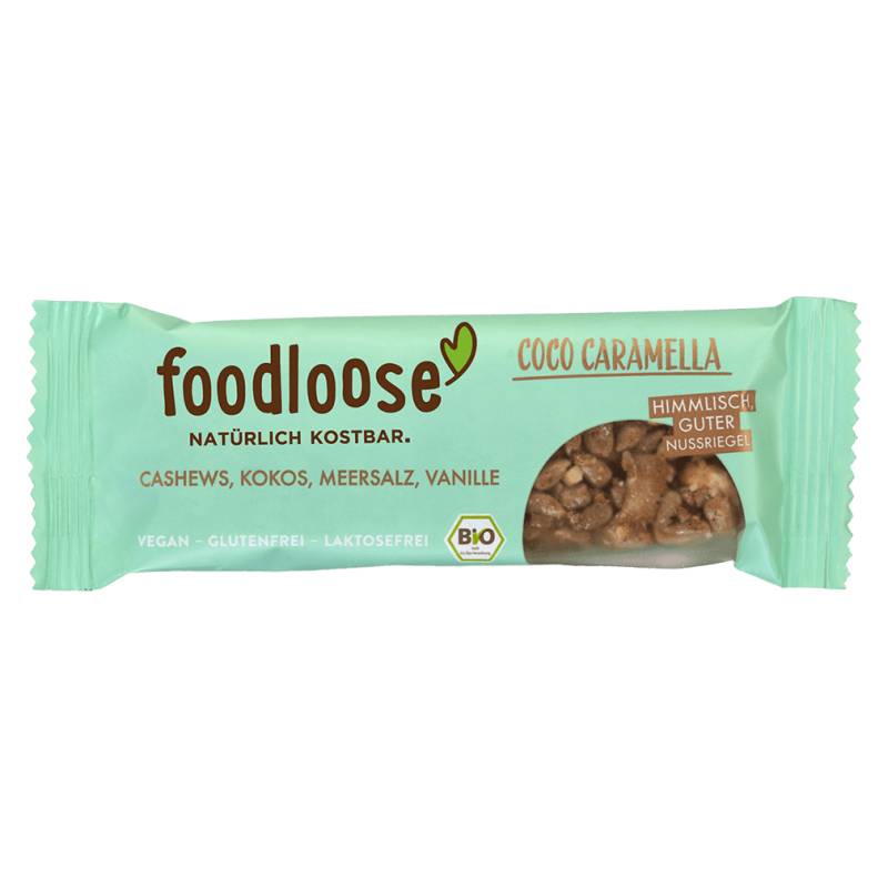 Bio Nussriegel Coco Caramella von foodloose