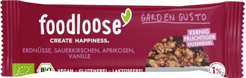 Bio-Nussriegel Garden Gusto von foodloose 2 x 35 gr Bio-Nussriegel Garden Gusto von foodloose 2 x 35 gr von foodloose