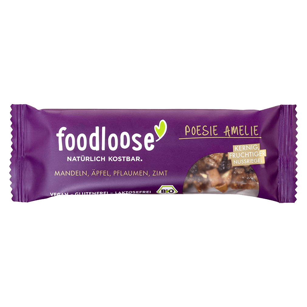 Bio Nussriegel Poesie Amelie Bio Nussriegel Poesie Amelie von foodloose