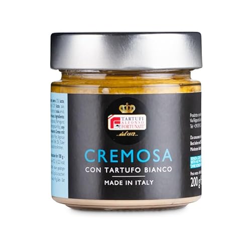 Cremig mit weißem Trüffel und Parmesan Reggiano d oder p 200-Gramm-Glas Cremig mit weißem Trüffel und Parmesan Reggiano d oder p 200-Gramm-Glas von fortunati stocchi