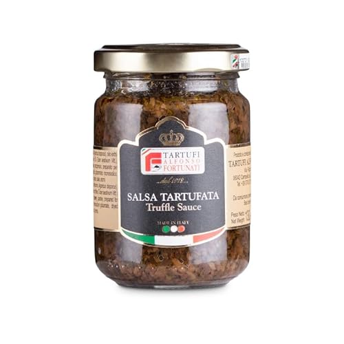 Glas Trüffelsauce 130 Gramm Glas Trüffelsauce 130 Gramm von fortunati stocchi