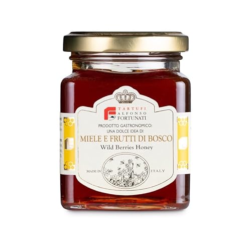 Honig und Beeren 120 Gramm Glas Honig und Beeren 120 Gramm Glas von fortunati stocchi