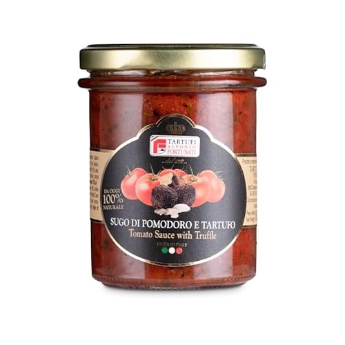 Tomatensauce und Sommer-Trüffel 180 Gramm Glas von fortunati stocchi