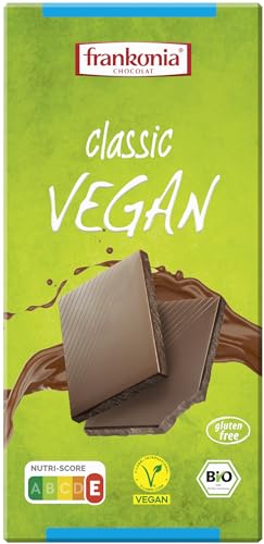 frankonia CHOCOLAT BIO helle Vegan, Helle Kakaotafel, 100 g von frankonia CHOCOLAT