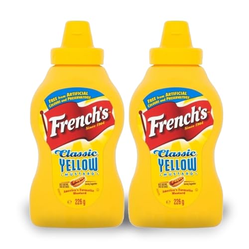 Französisch klassisch gelben Senf (226g) - Packung mit 2 von French's