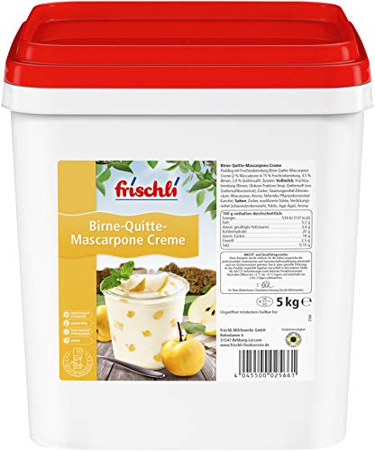 Frischli Birne-Quitte Mascarponecreme leckeres Saisondessert 5000g Frischli Birne-Quitte Mascarponecreme leckeres Saisondessert 5000g von frischli Milchwerke GmbH