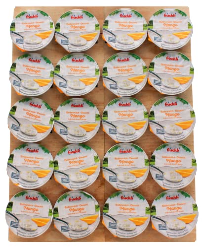 frischli Buttermilch-Dessert Mango, 20er Pack (20 x 85g) von frischli