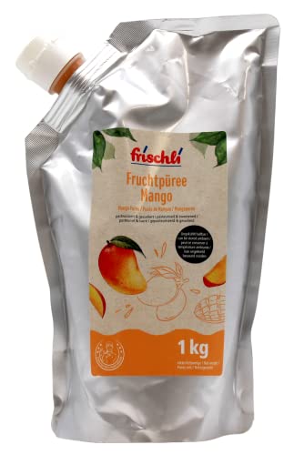 frischli Fruchtpüree Mango, 5er Pack (5 x 1 kg) von frischli