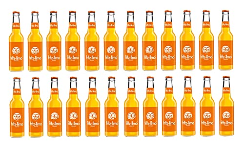 fritz-limo orange 24 x 0,33 Liter inkl 1,92€ MEHRWEG Pfand von fritz-limo