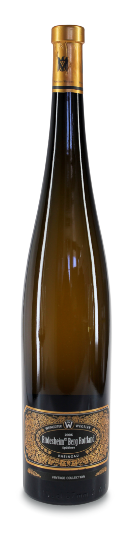 2006 Rüdesheimer Berg Rottland Riesling Spätlese "Vintage Collection" 2006 Rüdesheimer Berg Rottland Riesling Spätlese "Vintage Collection" von Weingüter Geheimrat J.Wegeler