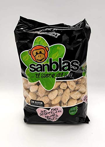 Mandeln in der Schale geröstet & gesalzen 1 kg von SAN BLAS EL SABOR DEL SUR FRUTOS SECOS Y GOLOSINAS