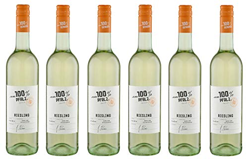 6x 0,75l - "für mich 100% Pfalz" - Riesling - Qualitätswein Pfalz - Deutschland - Weißwein trocken von "für mich 100% Genuss"