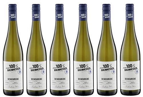 6x 0,75l - "für mich 100% Rheinhessen" - Scheurebe - Qualitätswein Rheinhessen - Deutschland - Weißwein trocken von "für mich 100% Genuss"