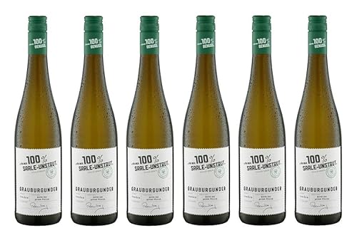 6x 0,75l - "für mich 100% Saale-Unstrut" - Grauburgunder - Qualitätswein Saale-Unstrut - Deutschland - Weißwein trocken von "für mich 100% Genuss"
