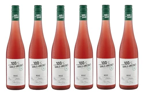 6x 0,75l - "für mich 100% Saale-Unstrut" - Rosé - Qualitätswein Saale-Unstrut - Deutschland - Rosé-Wein halbtrocken von "für mich 100% Genuss"