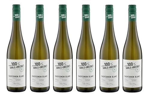 6x 0,75l - 2023er - "für mich 100% Saale-Unstrut" - Sauvignon Blanc - Qualitätswein Saale-Unstrut - Deutschland - Weißwein trocken von "für mich 100%..."