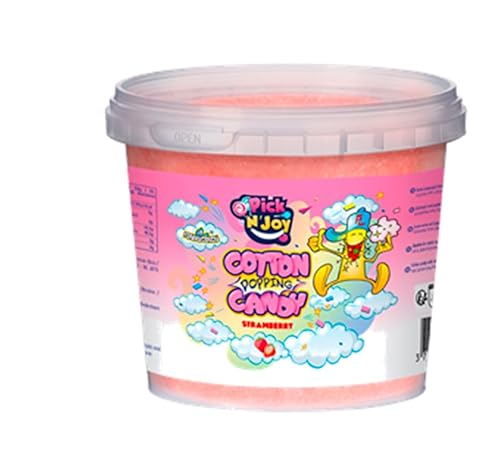 Zuckerwattetopf – Cotton Dopping Candy – Funnycandy – Erdbeergeschmack mit Sprudelbonbons – 50 g Topf Zuckerwattetopf – Cotton Dopping Candy – Funnycandy – Erdbeergeschmack mit Sprudelbonbons – 50 g Topf von funny Candy