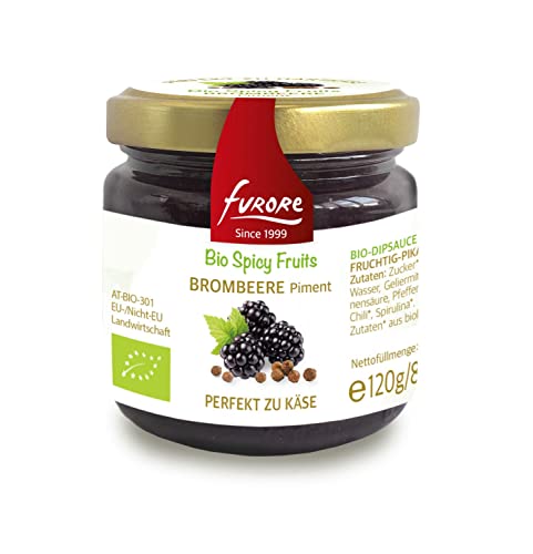 furore BIO Spicy Fruits Brombeere Piment Dip Sauce 120g AT-BIO-301 von furore