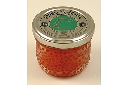 Forellen-Kaviar, gold-orange, 100 g von g