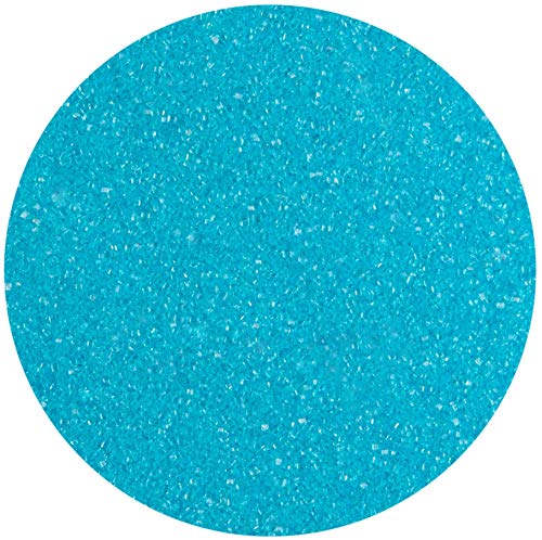 Bunter Zucker Blau Babyblau 250g Bunter Zucker Blau Babyblau 250g von gaumenshop