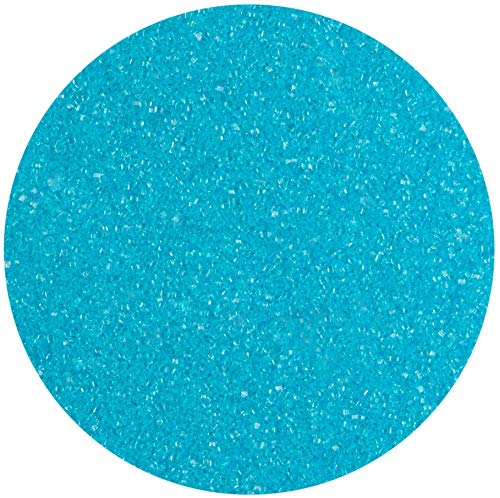 Bunter Zucker Blau Babyblau 500g Dekorzucker von gaumenshop