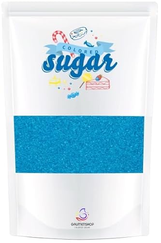 Bunter Zucker Blau Royalblau 100g Dekorzucker Bunter Zucker Blau Royalblau 100g Dekorzucker von gaumenshop