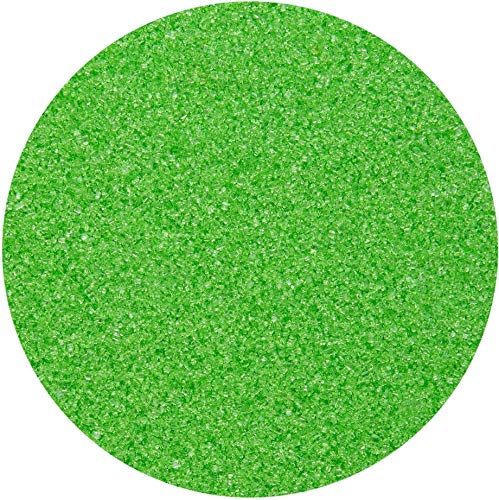 Bunter Zucker Grün Mintgrün 1KG Dekorzucker von gaumenshop