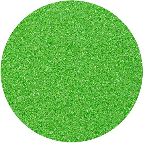 Bunter Zucker Grün Mintgrün 1KG Dekorzucker von gaumenshop