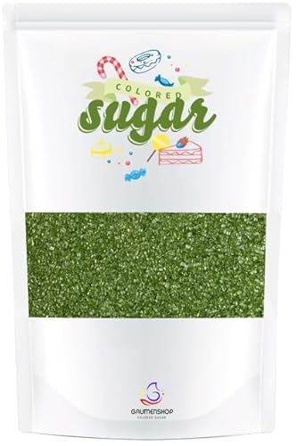 Bunter Zucker Grün Moosgrün 100g Dekorzucker Bunter Zucker Grün Moosgrün 100g Dekorzucker von gaumenshop