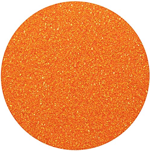 Bunter Zucker Orange 1KG Dekorzucker von gaumenshop