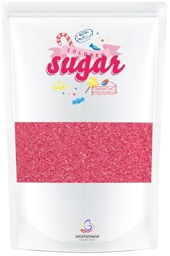 Bunter Zucker Pink 100g Dekorzucker von gaumenshop