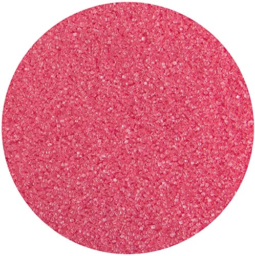 Bunter Zucker Pink 1KG Dekorzucker von gaumenshop