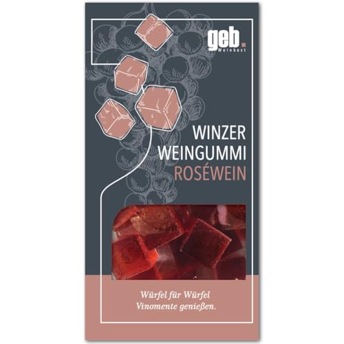 WinzerWeingummi - Roséwein, 150g WinzerWeingummi - Roséwein, 150g von geb . Sächsischer ElbWeingummi